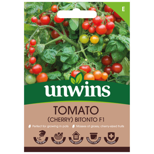 Unwins Tomato (Cherry) Bitonto F1