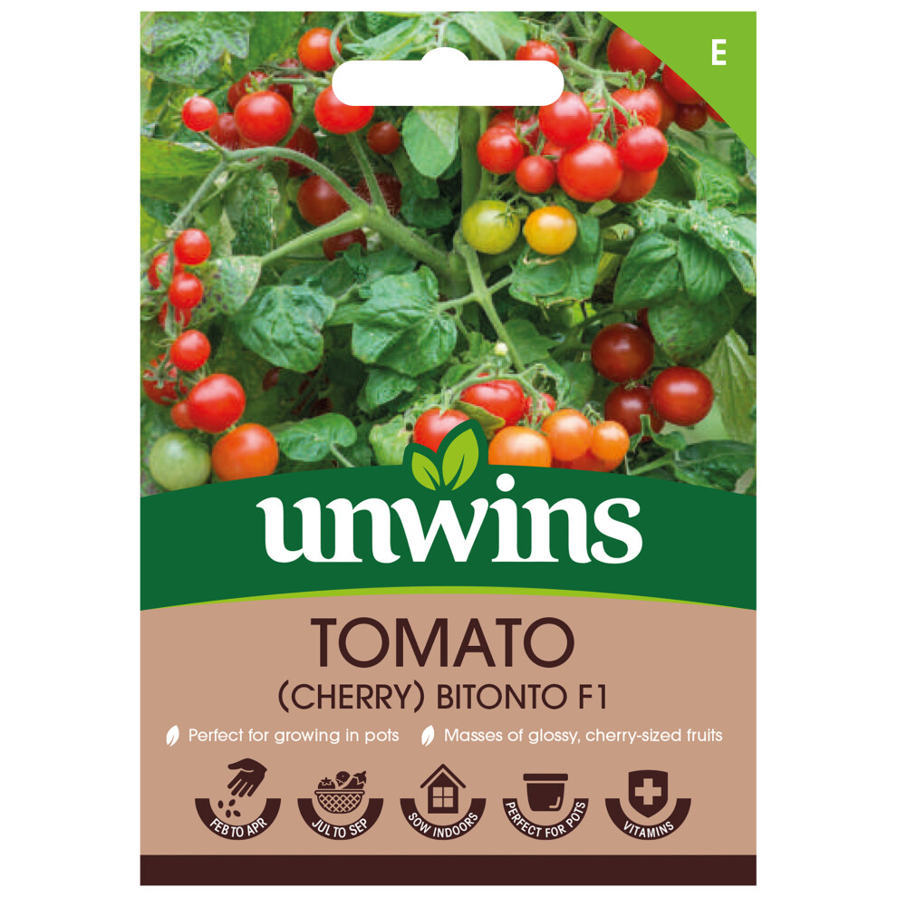 Unwins Tomato (Cherry) Bitonto F1