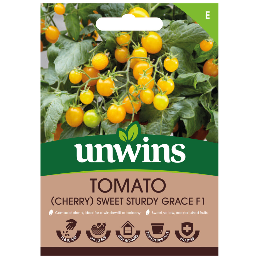Unwins Tomato (Cherry) Sweet Sturdy Grace F1