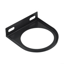 52mm Car Gauge Holder Mount Bracket Single Hole Black Iron for Vehicle Dashboard Meters