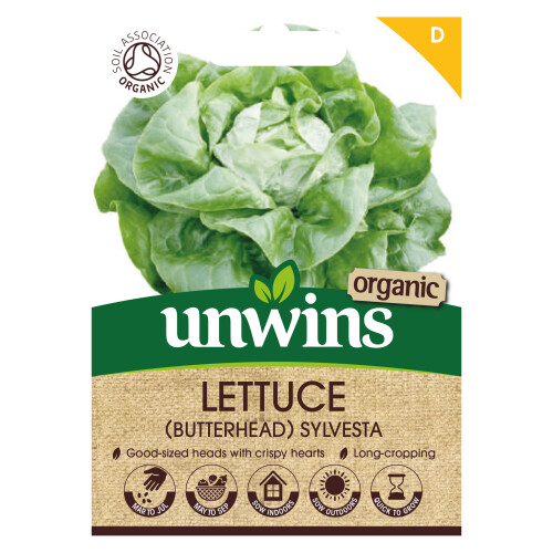 Unwins Lettuce (Butterhead) Sylvesta (Organic)