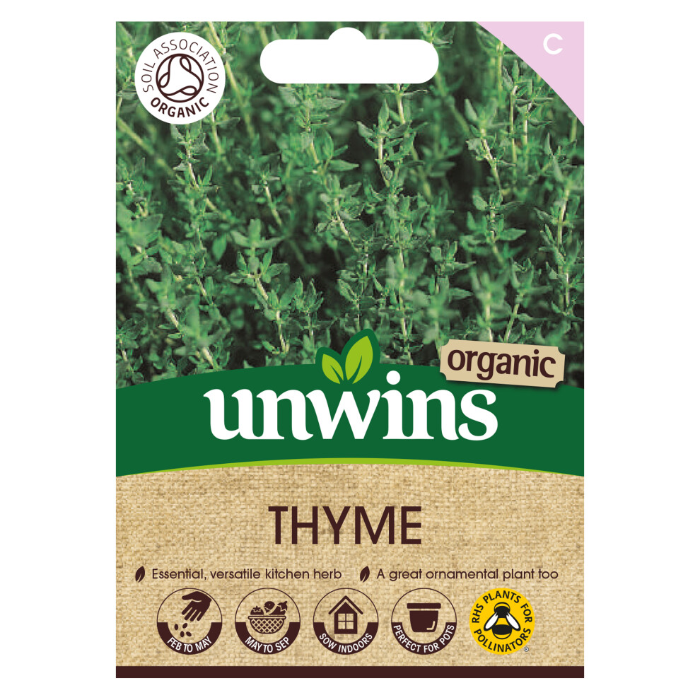 Unwins Herb Thyme Winter (Organic)