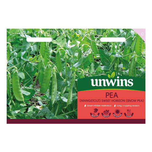 Unwins Pea (Mangetout) Sweet Horizon (Snow Pea)