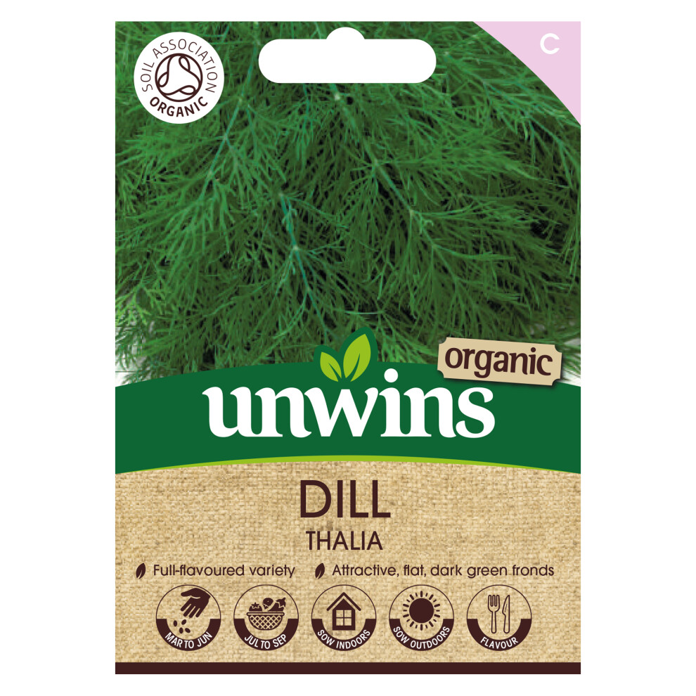 Unwins Herb Dill Thalia (Organic) Dark/Green