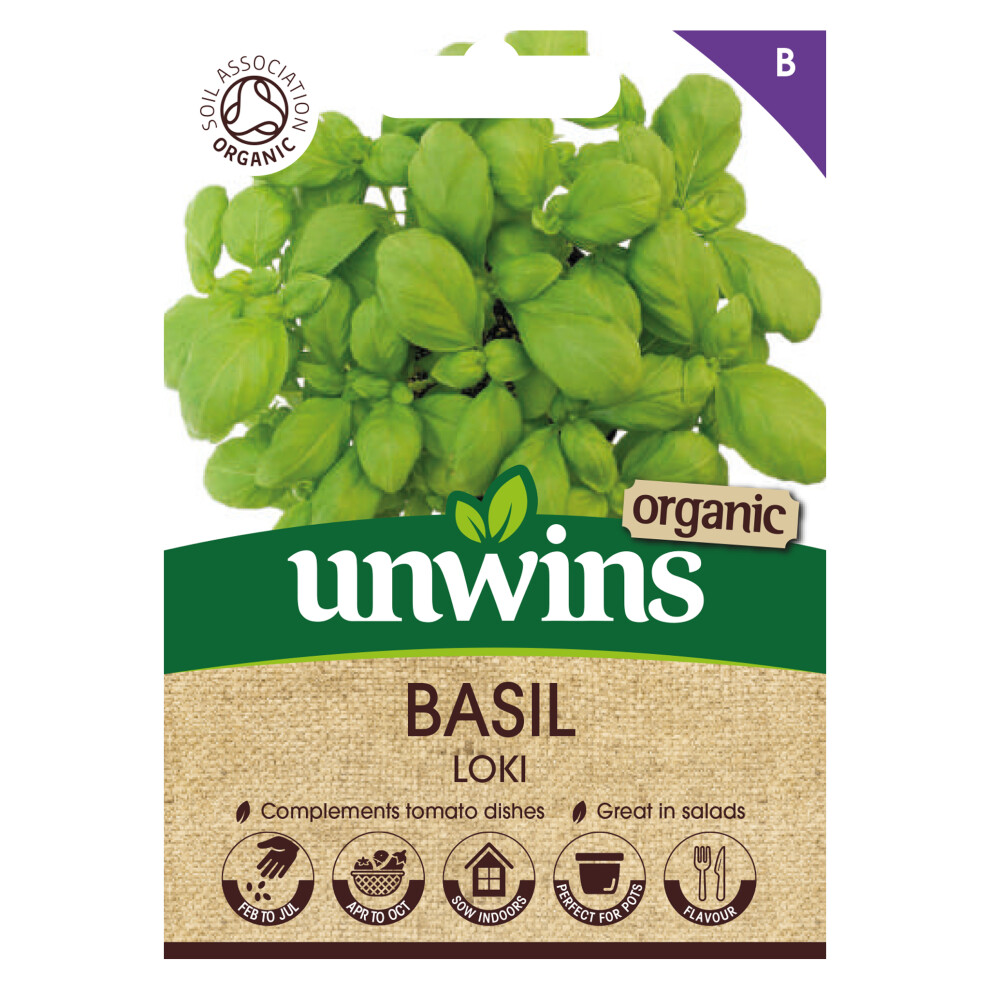 Unwins Herb Basil Loki (Organic)