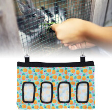 Hay Feeder Bag for Small Animals, Oxford Cloth, Pineapple Design
