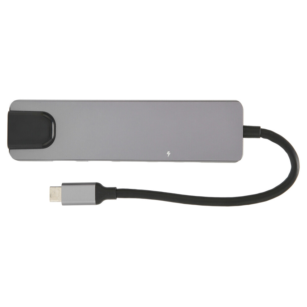 6 In 1 Usb C Hub Adapter With 4K Hdmi, 100Mbps Ethernet, Usb 3.0, 87W Pd 4341375019027
