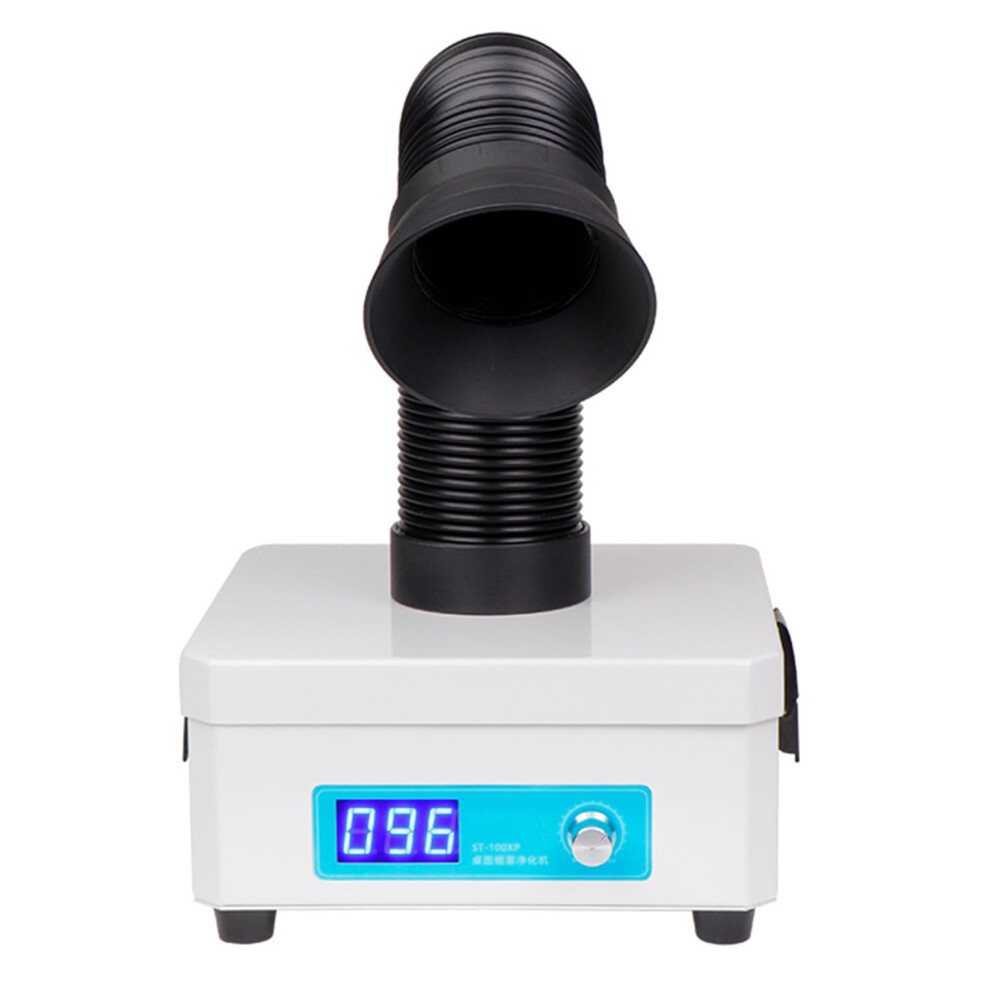 Solder Fume Extractor With Led Display, Adjustable Hose, Power Suction And Threelayer Filtration 9199774946858