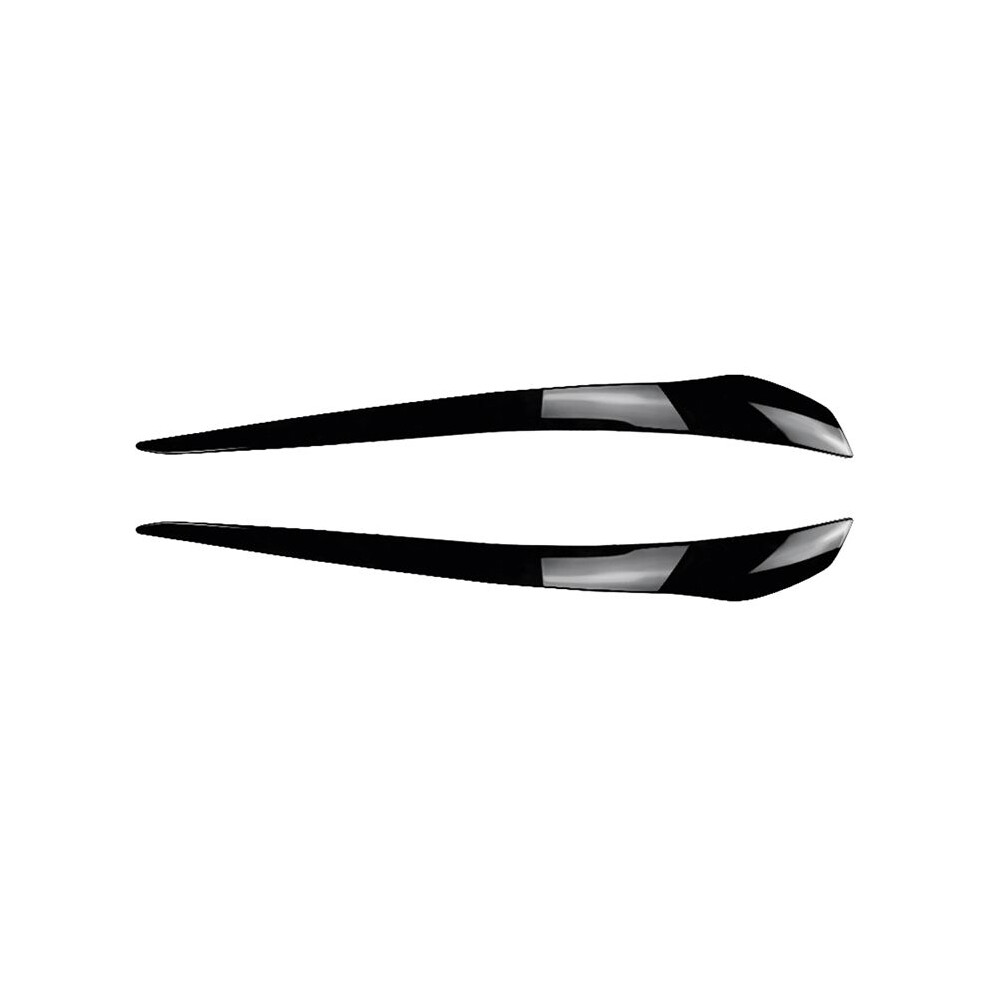 Car Gloss Headlight Eyebrow Sticker Cover Trim For E92 E93 Lci 2010-2012 Car Accessories Black 4761367258423