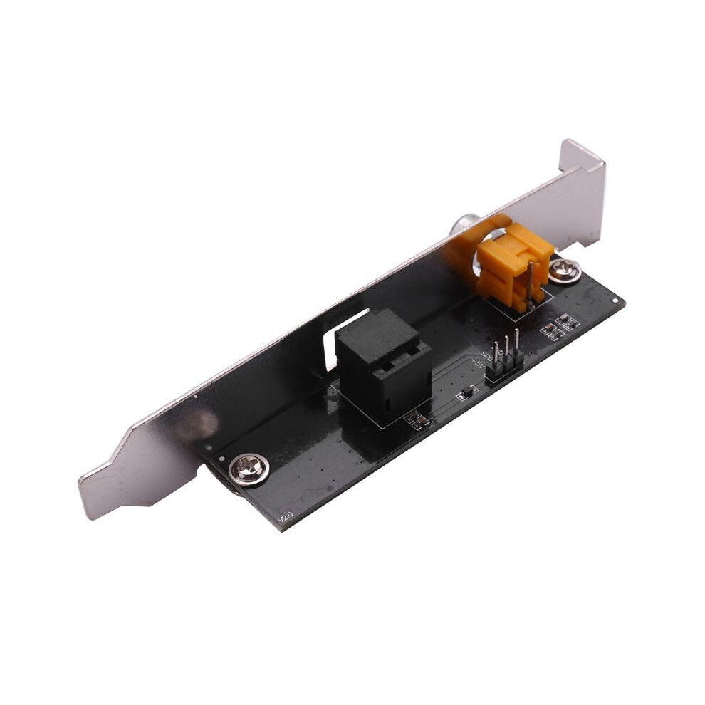 2X Spdif Optical And Rca Out Plate Cable Bracket Digital Audio Output For Gigabyte Msi Board 6031815759214