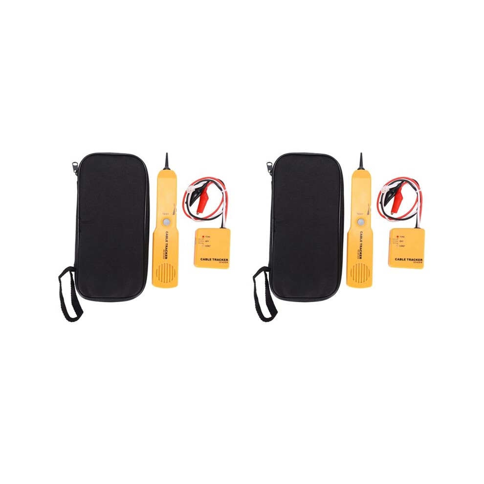 2X Network Cable Tester, Portable Telephone Finder Rj11 Network Short Circuit Tester Rj11 Cable Tracke 6031591832309