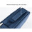 (Black) Three-layer pencil case with password lock 8