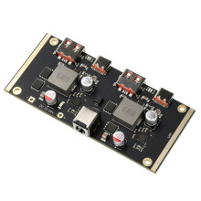 100W Lithium Battery Charger Board 5-Port 12-30V Type-C/USB A Mobile Power Bank 18650 Charging Module PD/QC 2.0 3.0