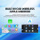 Motorcycle 6 Inch Navigation Screen  Portable Waterproof Screen Wireless Carplay Android Auto MP5 Player 3