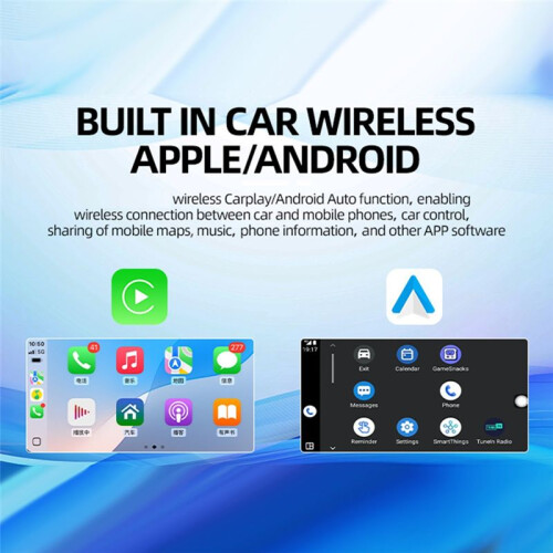 Motorcycle 6 Inch Navigation Screen  Portable Waterproof Screen Wireless Carplay Android Auto MP5 Player 2