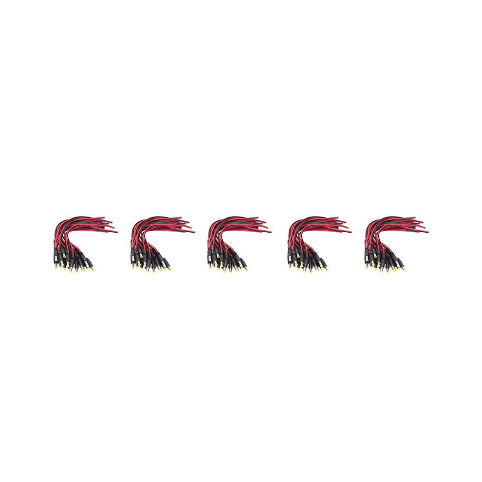 100 Pcs 5.5 X 2.1Mm Male Power Jack Plug Cctv Camera Power Connection 6032924109716