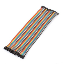 2.0mm to 2.0mm Female Connector 40P Breadboard Jumper Wire Cable Double Head 20cm