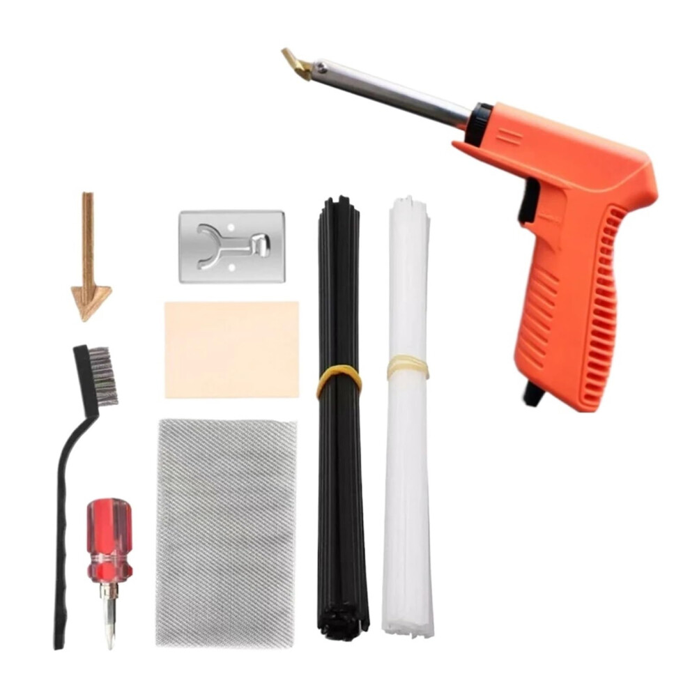 80W Electric Soldering Iron Kit With Automatic Tin Feed Gun Solder Station Tweezers Fender Fairing Welder 9347817373127