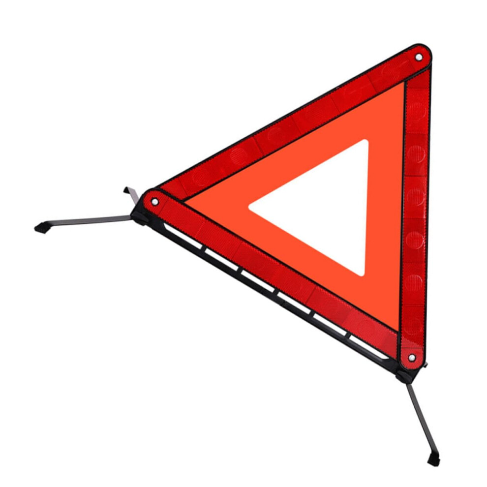 Folding Reflective Triangle Emergency Warning Sign For Cars Visibility Roadside Safety Triangle For Breakdowns 9347817488180