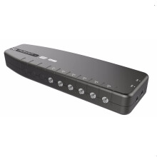 Signal Booster, SLx TV Amplifier 6 Output 27823BMR - Improve Picture Quality and Channel Reception - Boost Your HD TV/FM/DAB Signal. 6 Way - For HD an