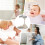 Baby Bath Stand with Adjustable Height and AntiSlip Base, Foldable SpaceSaving Design 3