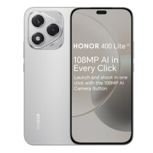 HONOR 400 Lite Unlocked 5G Android AI Smartphone, AI Camera Button,108MP Camera,8GB+256GB Storage,Water Resistance,Velvet Gray, 6 Months Extended Warr