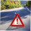 Foldable Vehicle Safety Warning Triangle Reflective Emergency Roadside Sign Plastic Construction Setup Easy Storage 4
