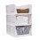 Wardrobe Storage Organiser White Folding Storage Boxes 3 4 6 8 Pack Plastic Cupboard Organiser Shelf Stackable Drawers 1
