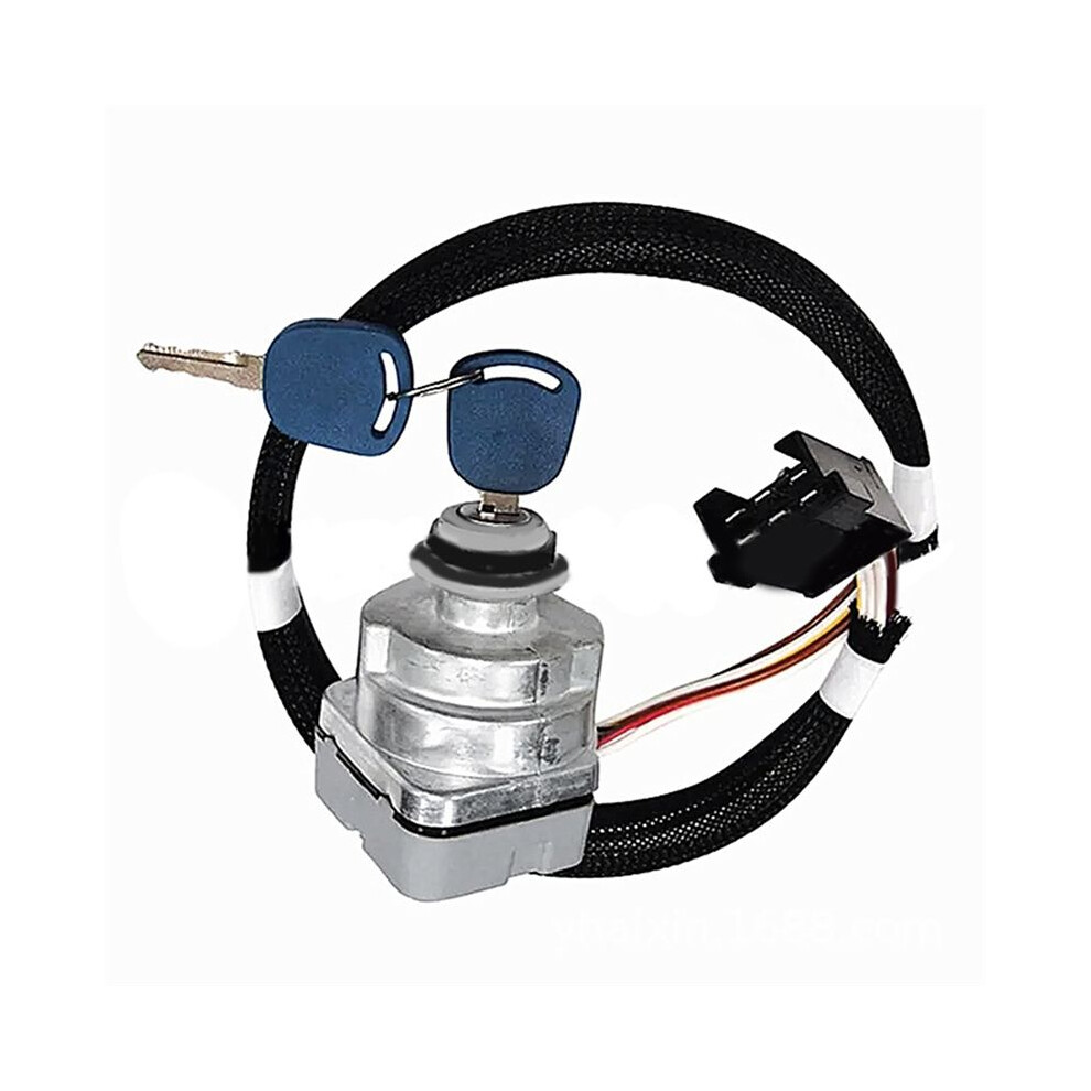 87561528 Ignition With Key For New Holland Tractor 5640 6640 7740 7840 8160 8240 Engine 81864288 4711985866647