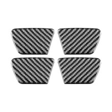 Carbon Fiber Inner Door Handle Bowl Trim Cover Sticker for Cruze 2009-2015 Interior Accessories