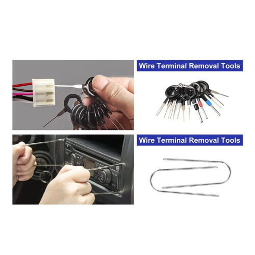 Auto Interior Disassembly Kit Car Plastic Trim Removal Tool Car Clips Puller DIY Panel Tools for Auto Trim Puller Set 2