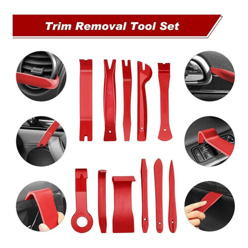 Auto Interior Disassembly Kit Car Plastic Trim Removal Tool Car Clips Puller DIY Panel Tools for Auto Trim Puller Set 1