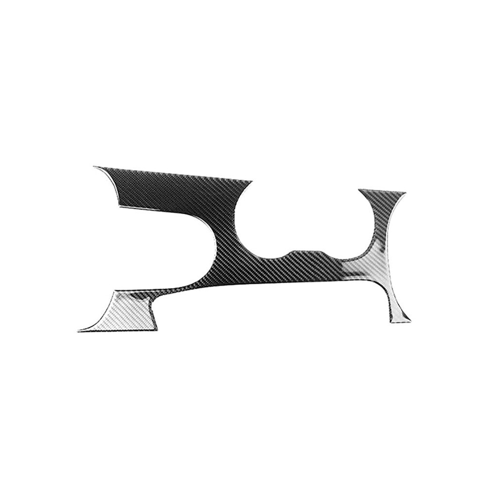 Carbon Fiber Interior Center Console Gear Shift Panel Cup Holder Cover Trim Decal Frame For Mustang 2015-2021 6032229902234