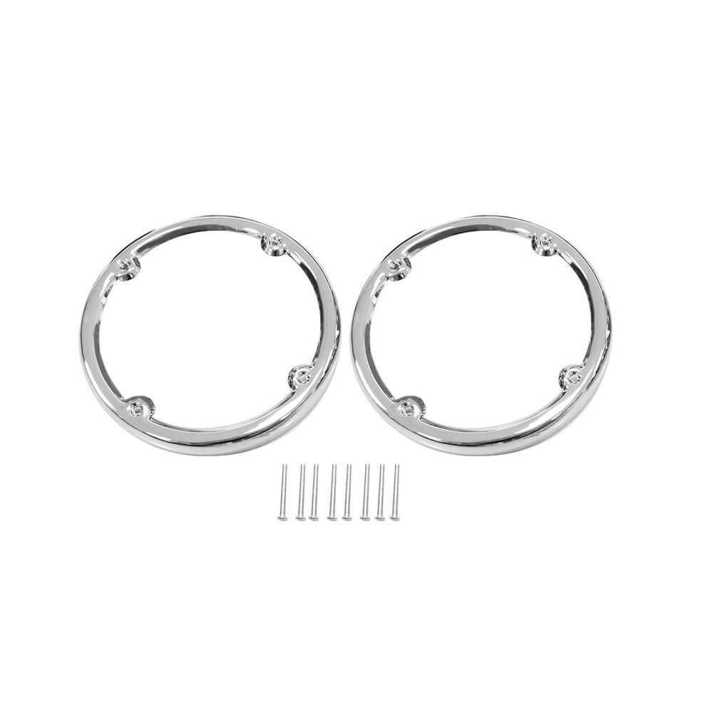 Chrome Rear Tour-Pak Speaker Trim For Electra Street Glide Classic Flhtc 6032037789003