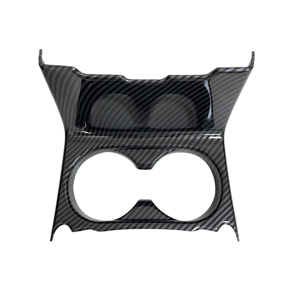 For Cx-5 Cx5 Kf 2017 2018 2019-2023 Interior Accessories Center Console Water Cup Holder Panel Trim Cover Black 6031002100447
