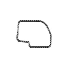 For Tundra 2007-2013 LHD Soft Carbon Fiber Car Gear Shift Frame Cover Sticker Trim Interior Accessories