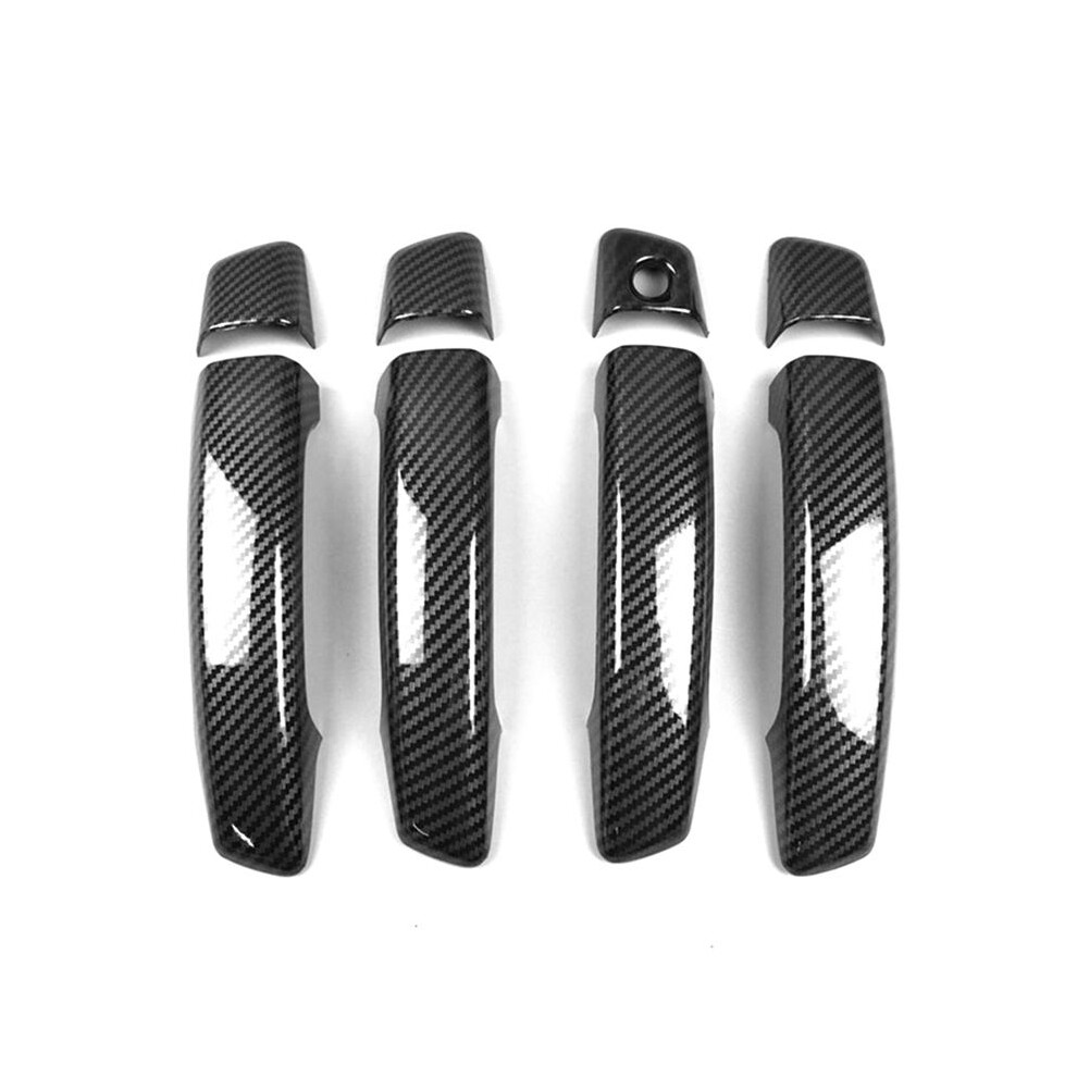 Auto Accessories Carbon Fiber Abs Car Exterior Door Handle Door Cover Trim Decals For A3 8V 2014-2018 6031507586302