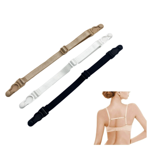 Verstellbarer BH-Trägerhalter im 3er-Pack