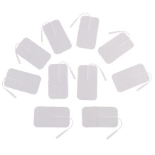 10-pack TENS/EMS-elektroden - Elektroden voor massage-instrumenten White