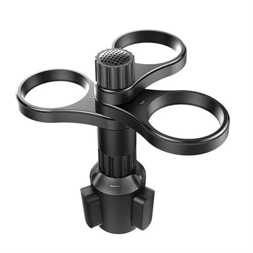 3 in 1 Multifunctional Car Drinks Holder Cup Holder Expander Adapter Rotating Adjustable Base Storage Rack Car Cup Mount