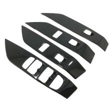 Car Door Armrest Trim Cover Window Button Frame Glass Door Armrest Lift Modification for E-PACE 2018-2023