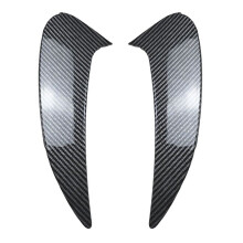 Bil Bakre Stötfångare Spoiler Sidovinge Canard Trim för - CLE Coupe C236 2024+ AMG Kolfiber