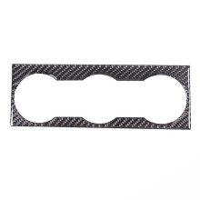 Carbon Fiber for 110 2020-2024 Rear Air Conditioner Adjustment Button Panel Cover Trim Accessories