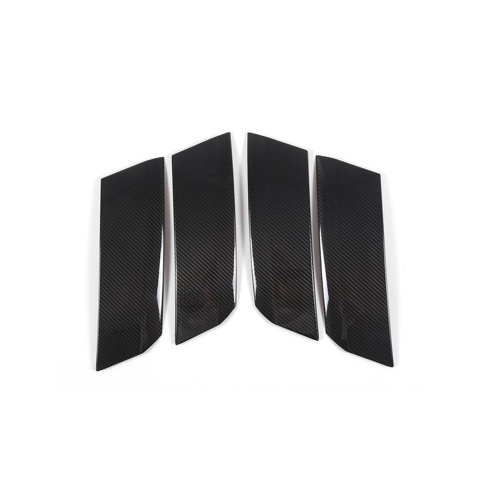 Carbon Fiber For Corvette C6 2005-2013 Car Sides Body Air Vent Outlet Cover Trim Black 6032784143462