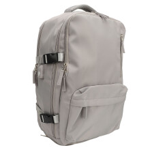 Mochila de viagem leve com porta USB, compartimentos separados para itens secos e molhados, feita de nylon impermeável, ideal para uso profissional