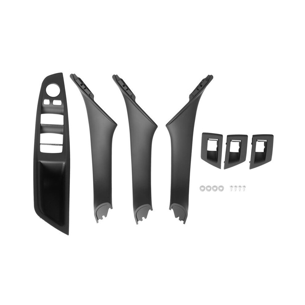 Rhd Car Interior Door Handle Inner Door Panel Pull Trim Cover For - 5 Serie F10 F11 520 525 Rhd Black 6033282267780