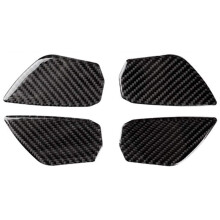 Garniture de Poignet de Porte en Fiber de Carbone de Voiture Couverture de Décoration de Poignée de Porte Intérieure pour   10Th Gen 2020