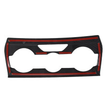 Karbon Faser Konsole Dashboard Panel Klima Anlagen Schalter Abdeckung Trim für XV Crosstrek Impreza 2018-2020
