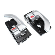 Auto TüR Innen Griff Hinter TüR Chrom Griff für Tucson 2005 2006 2007 2008 2009