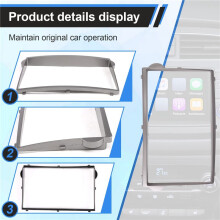 2Din Auto Radio Fascia für Starex/H1 DVD Stereo Rahmen Platte Adapter Montage Armaturenbrett Einbau Blende Verkleidung Satz B